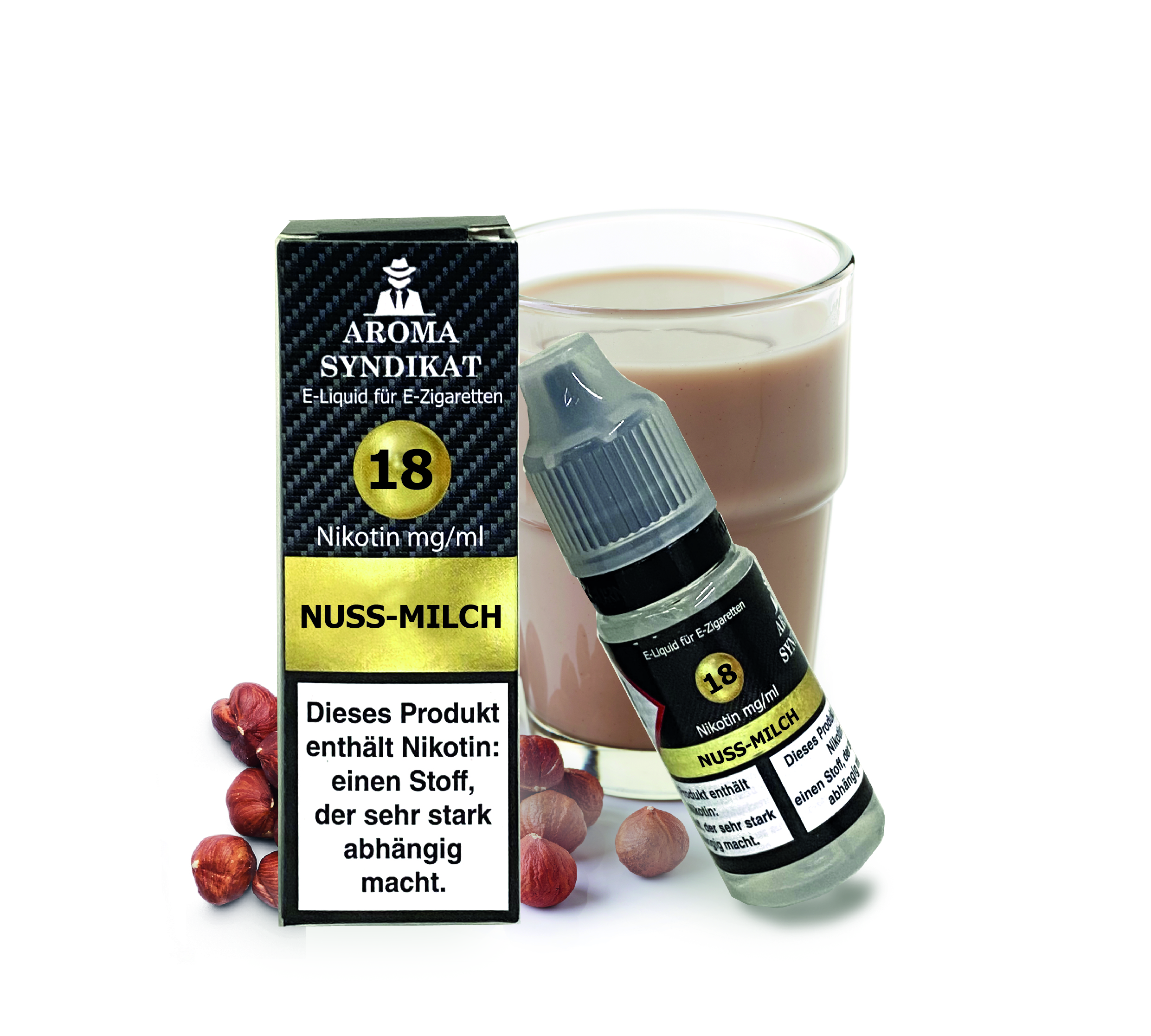 Nussmilch - Nikotinsalz 18mg/ml