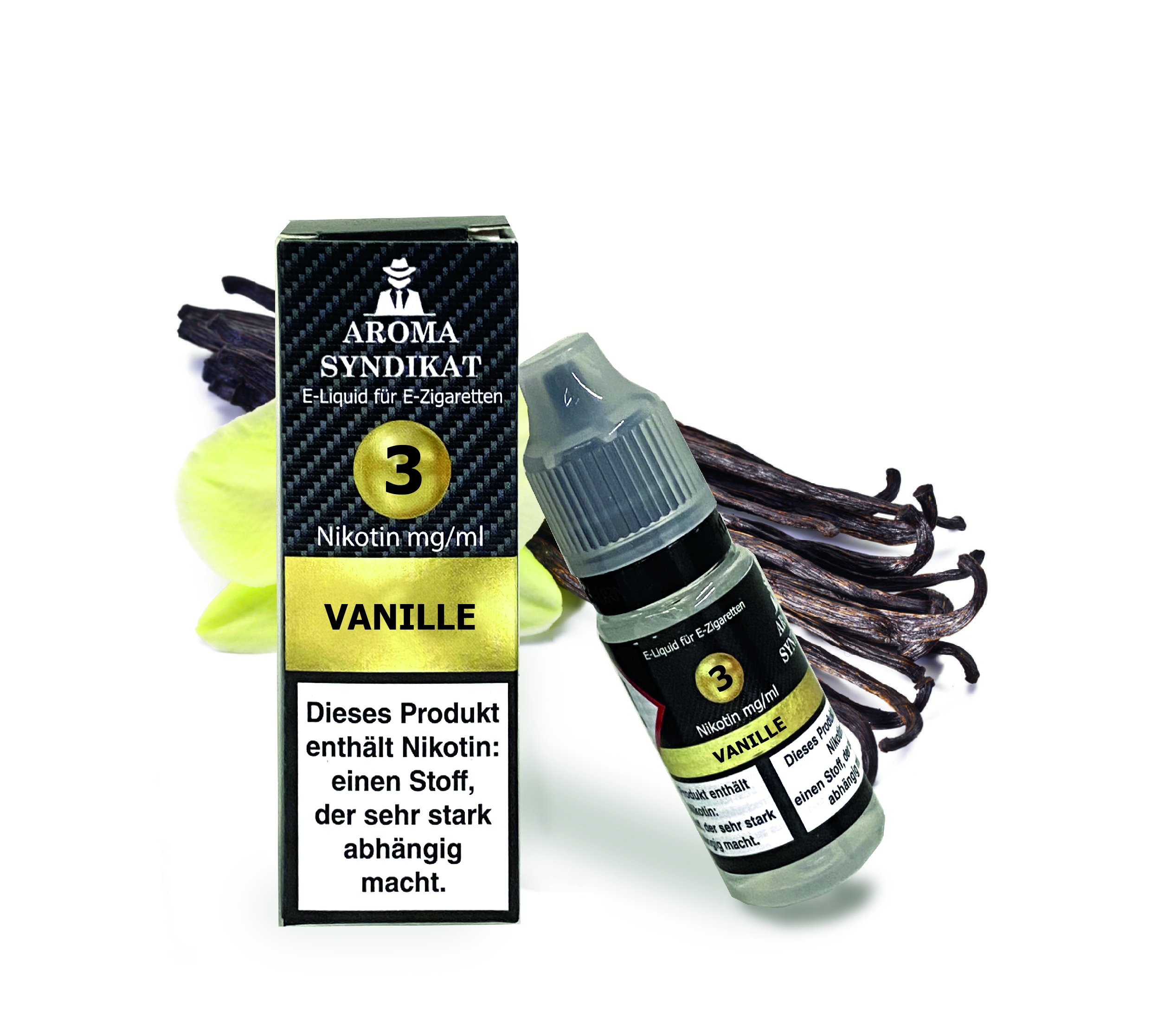 Aroma Syndikat - Vanille- E-liquid für E-Zigaretten
