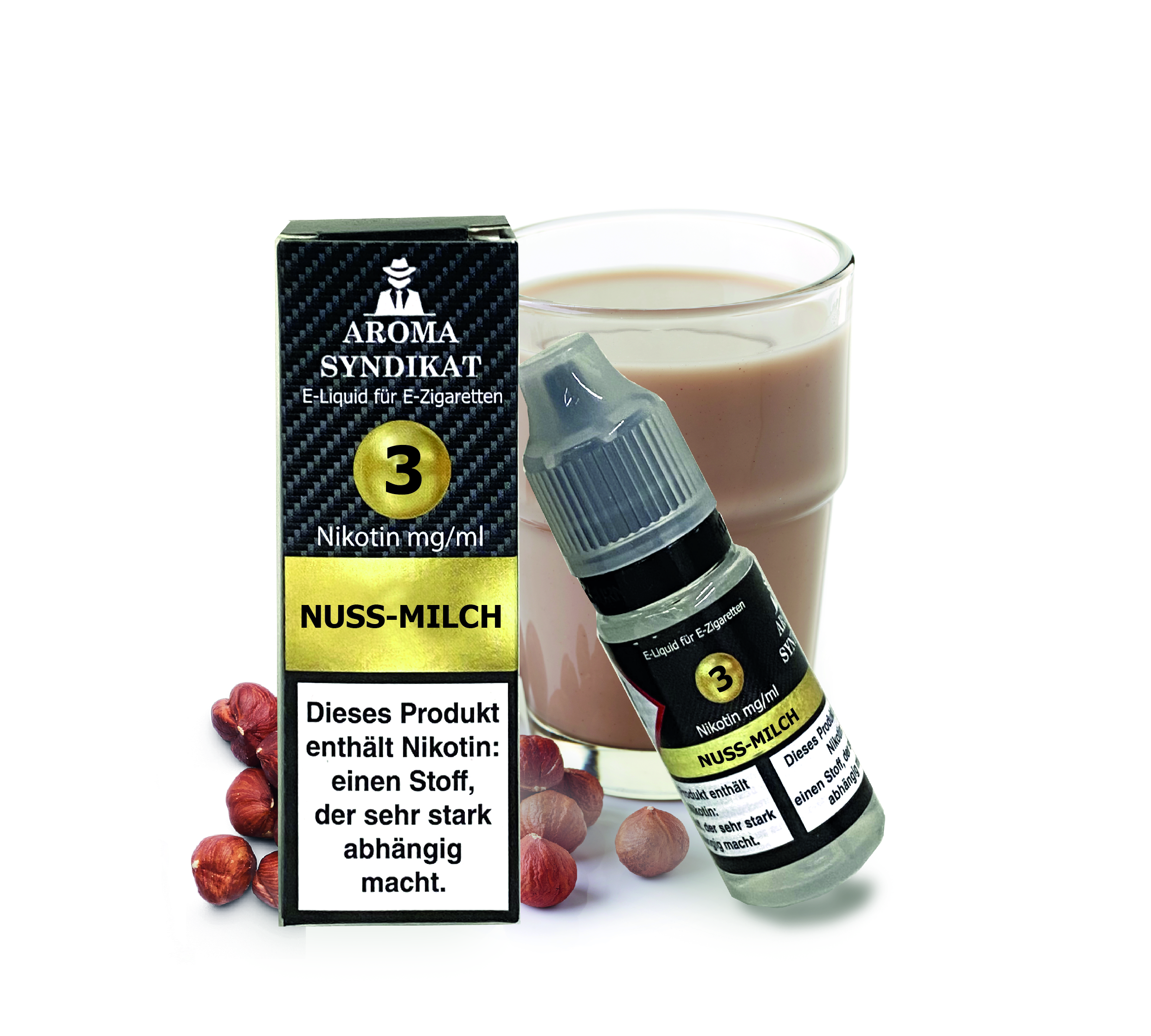 Aroma Syndikat - Nussmilch - E-liquid für E-Zigaretten