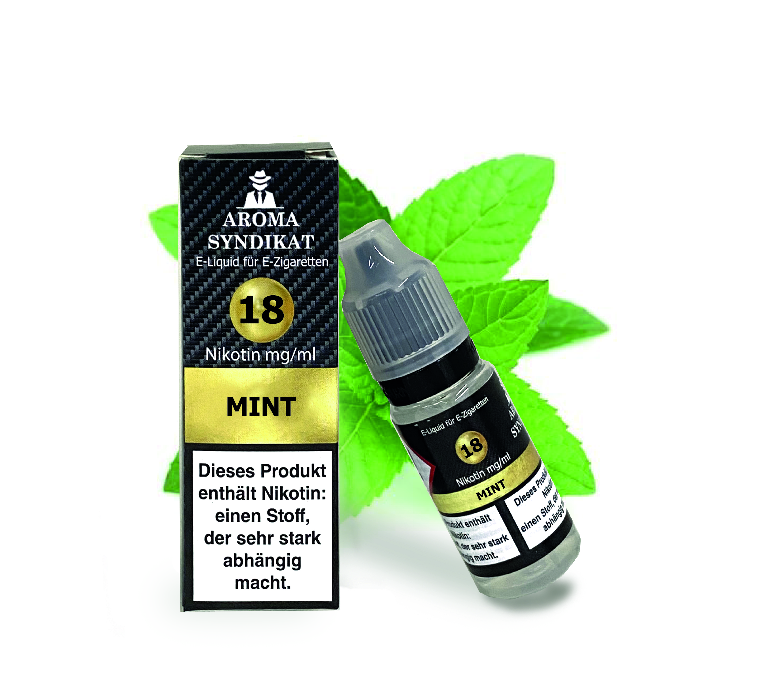 Aroma Syndikat - Mint - Nikotinsalz 18mg/ml