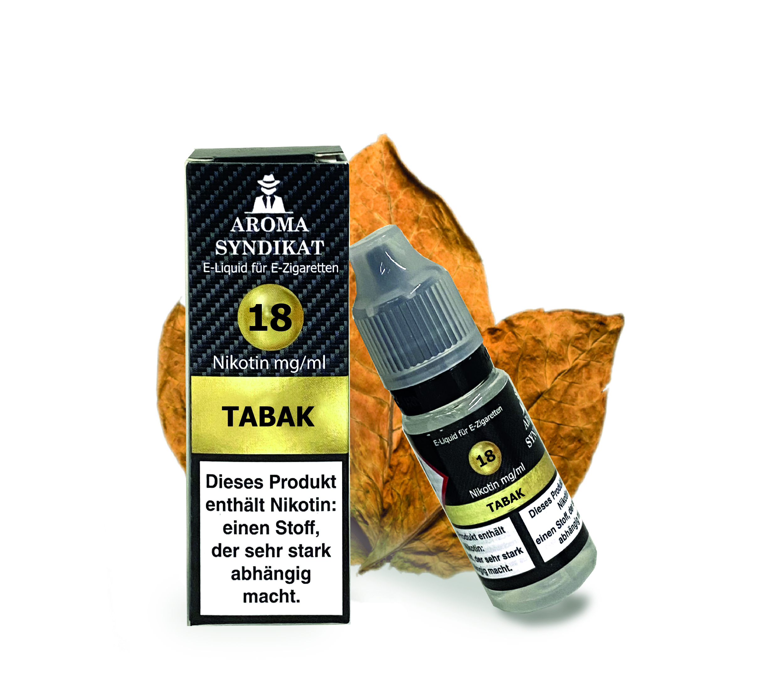 Aroma Syndikat - Tabak - Nikotinsalz 18mg/ml