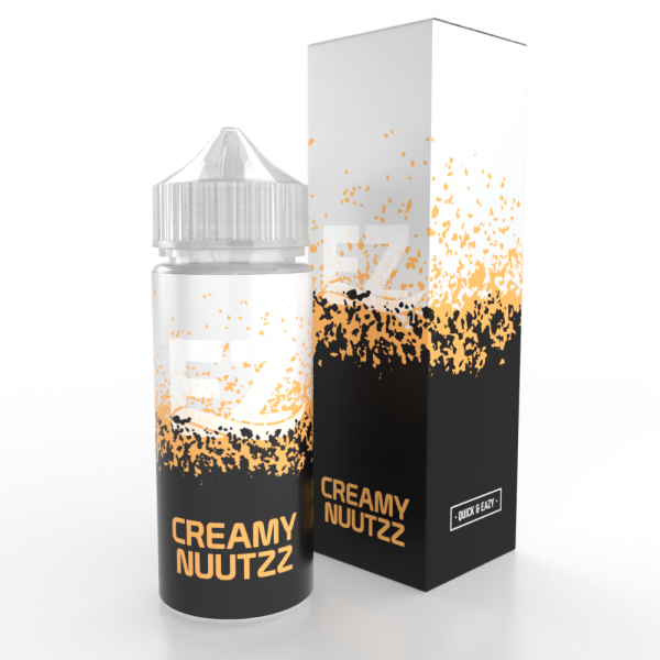 CREAMY NUUTZZ - EZ QUICK & EAZY 10ml Aroma in 120ml PET Flasche