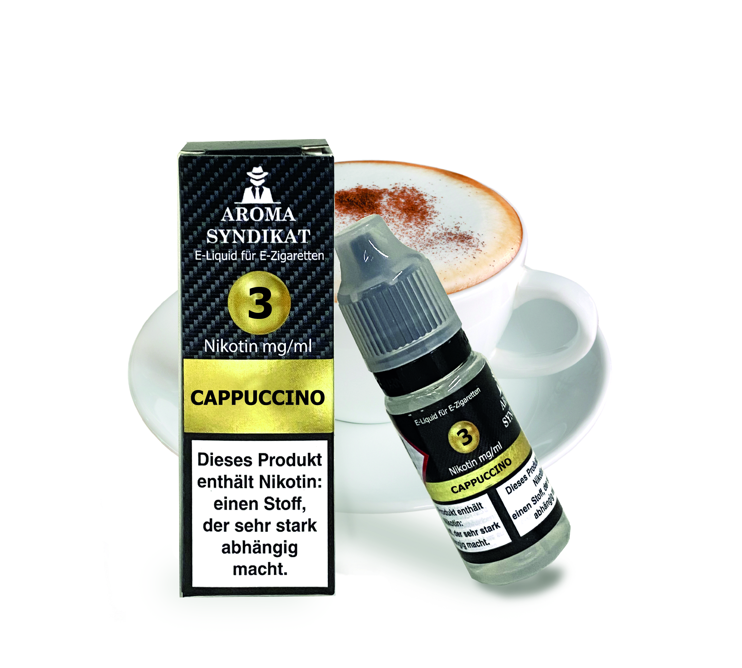 Aroma Syndikat -Cappuccino - E-liquid für E-Zigaretten