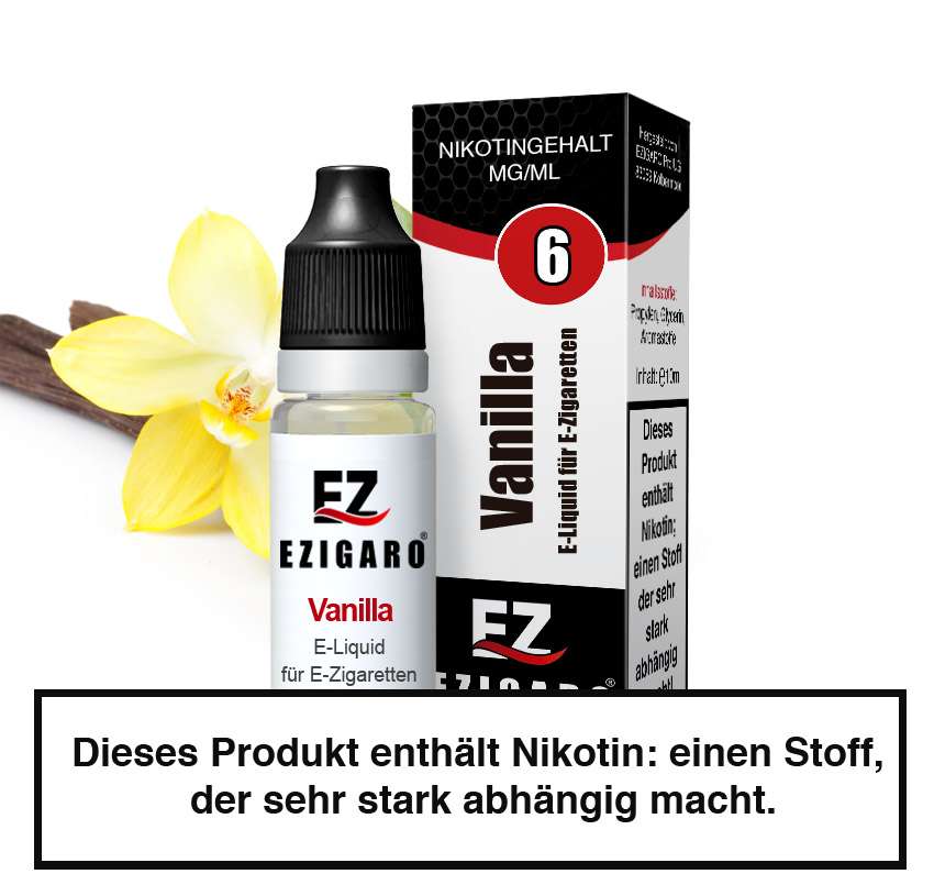 Vanilla - Liquid für E-Zigaretten