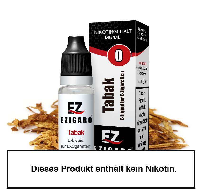 Tabak - Liquid für E-Zigaretten