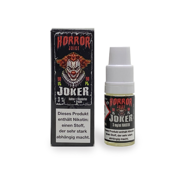 Horror Juice JOCKER - E-Liquid für E-Zigaretten 10ml
