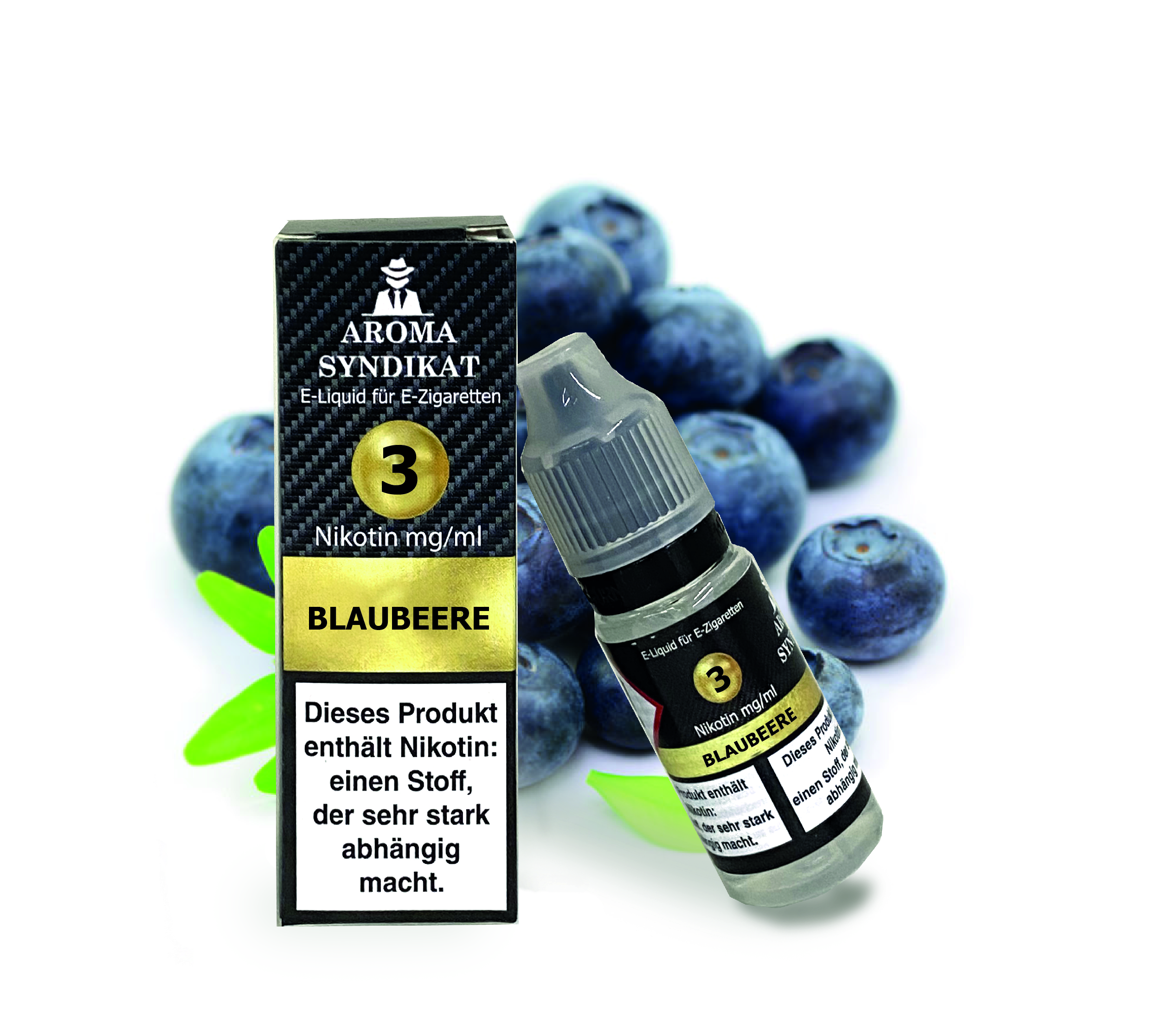 Aroma Syndikat - Blaubeere - E-liquid für E-Zigaretten