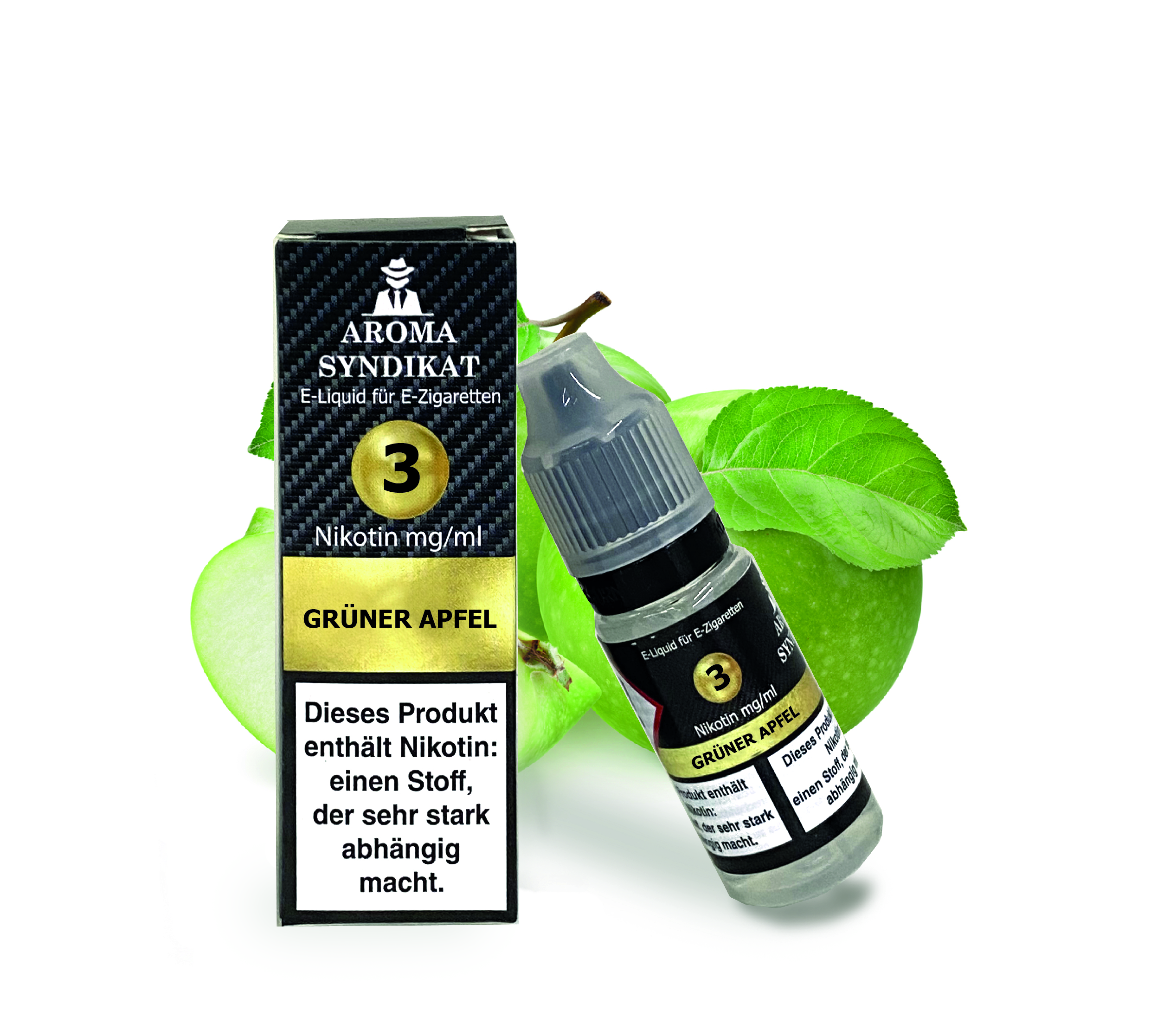 Aroma Syndikat - Grüner Apfel - E-liquid für E-Zigaretten