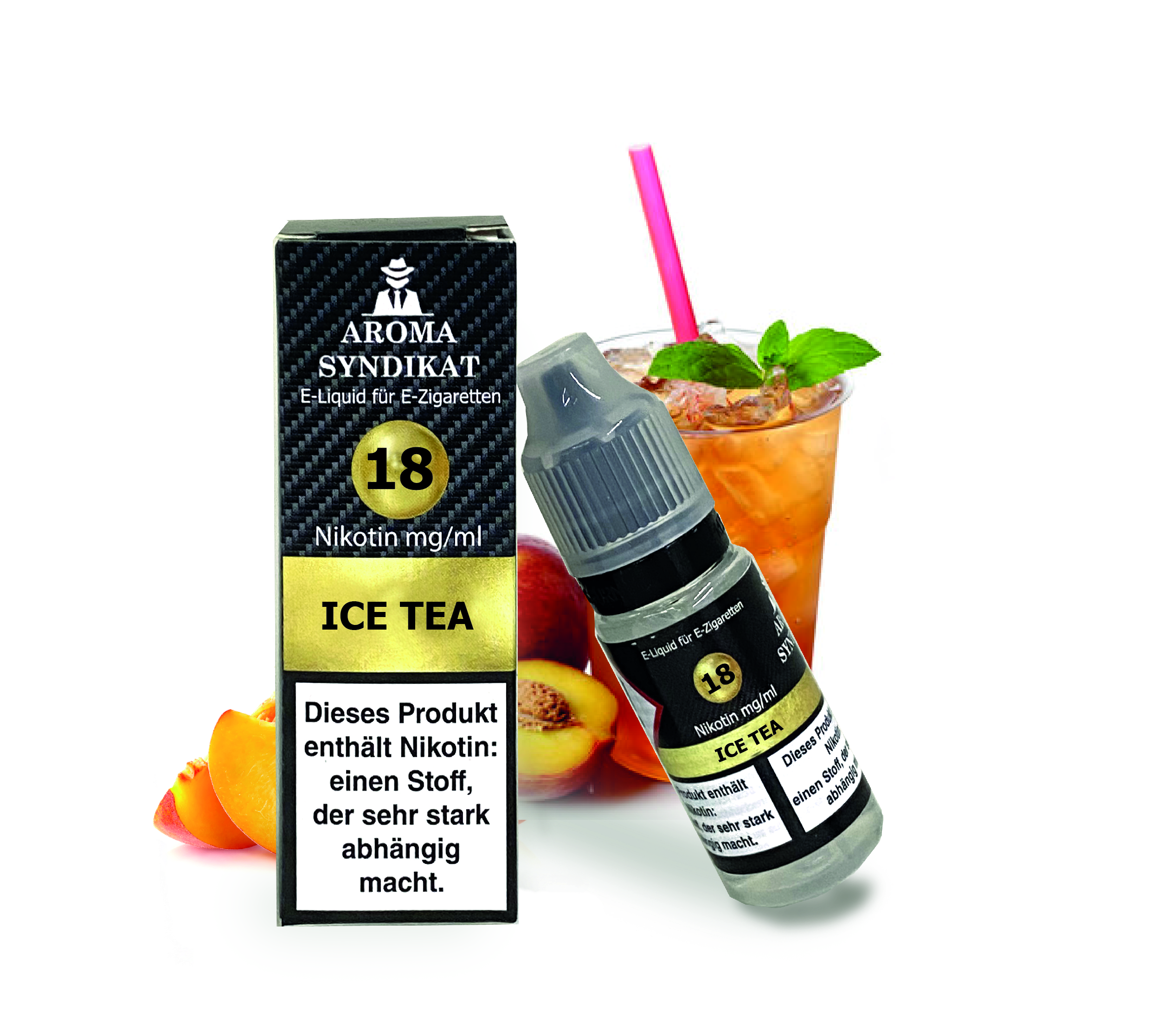 Aroma Syndikat - Ice Tea - Nikotinsalz 18mg/ml