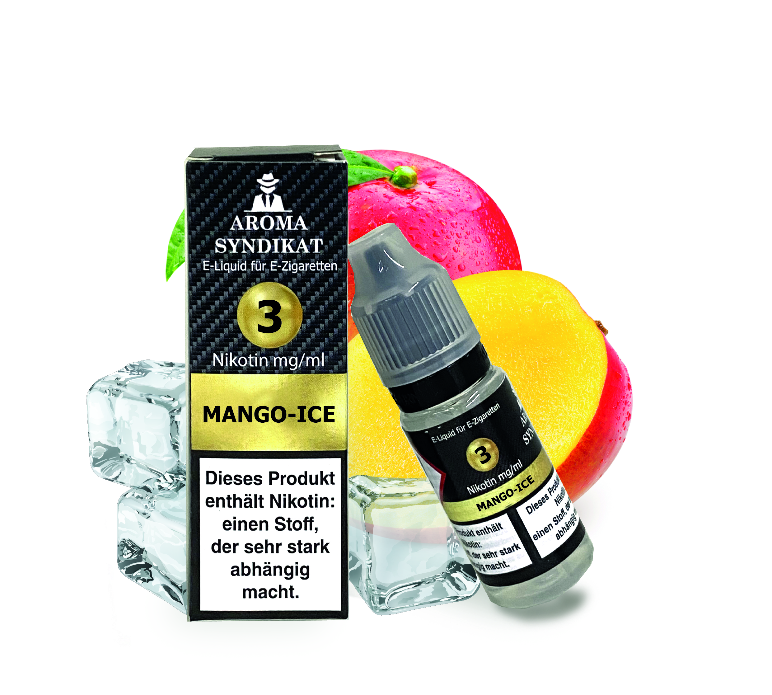 Aroma Syndikat - Mango Ice - E-liquid für E-Zigaretten